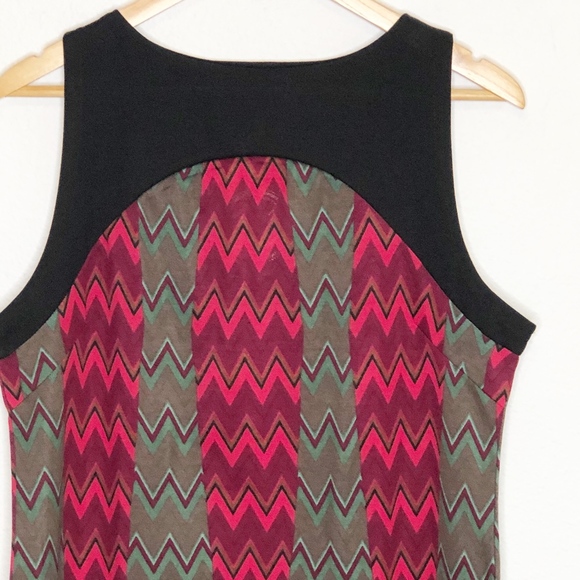 Tracy Negoshian | Joan Zig-Zag Dress L - Picture 4 of 5